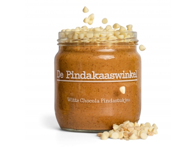 Pindakaas witte chocolade